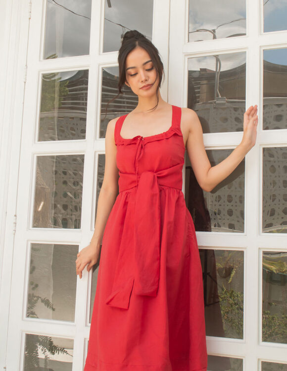 Nanaka Red Dress | Hey Candy